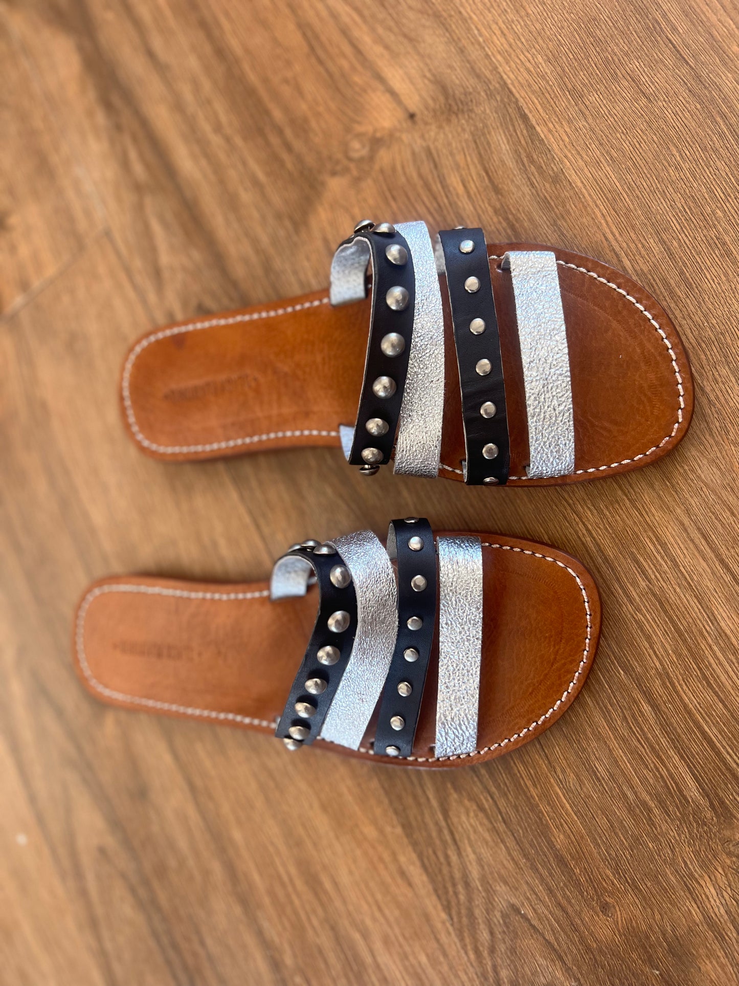 Romantique noir rivets - Black Flamingo Officiel