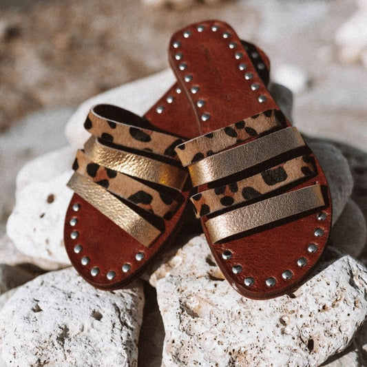 La Romantique Léopard doré - Black Flamingo Officiel