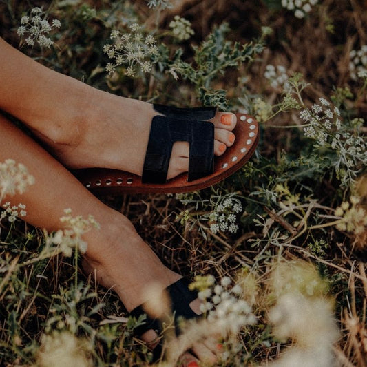 L'indispensable Noir croco - Black Flamingo Officiel