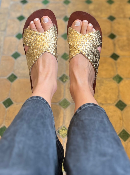 L'authentique Torsadé Doré - Black Flamingo Officiel